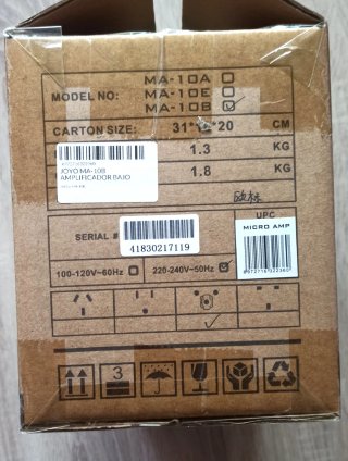 Amplificador Bajo Joyo MA-10B