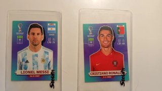 Cromos Messi y CristianoRonaldo FIFA 2022 NUEVOS ⚽