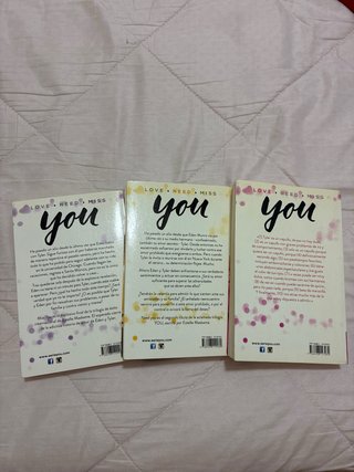 You 1. Love you You 2. Need you You 3. Miss you