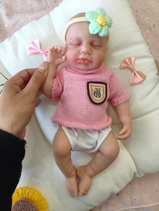 Bebé Reborn Silicona Cuerpo Completo Realista