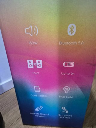 Altavoz Vieta Pro Partyhard Bluetooth