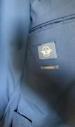 Americana Dockers Supreme Flex Azul Talla XXL