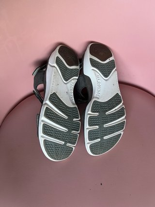 Sandalias Allrounder plateadas talla 38