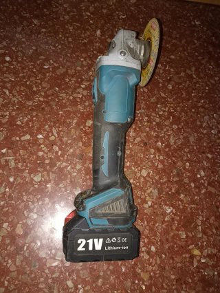 Amoladora 21V Litio-ion sin cargador