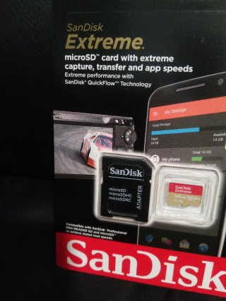 SanDisk Extreme microSDXC 128GB V30 A2 UHS