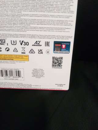 SanDisk Extreme microSDXC 128GB V30 A2 UHS