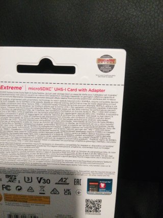 SanDisk Extreme microSDXC 128GB V30 A2 UHS