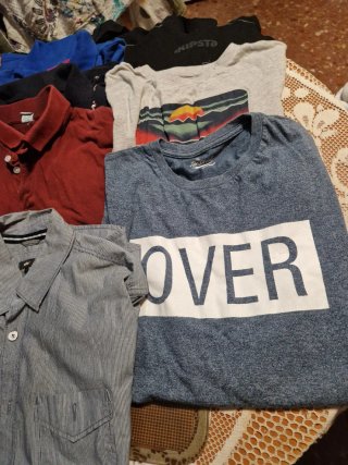 Lote 15 Camisetas Hombre Talla M/L