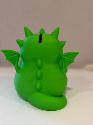 Hucha Dragón Verde