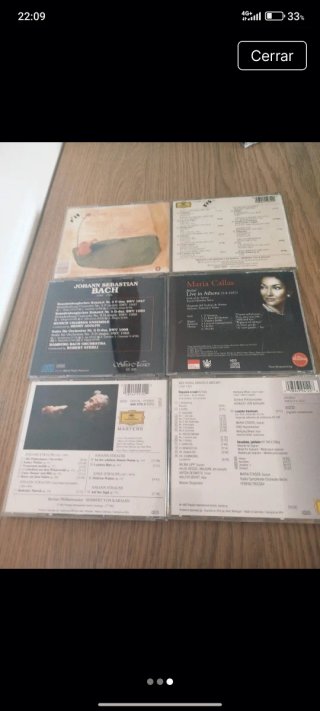 Lote Música Clásica y Ópera CDs