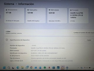 ASUS ZenBook UX431FAC Gris/Plata