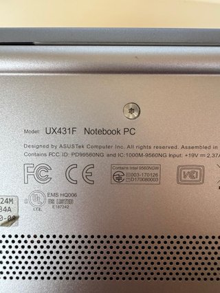 ASUS ZenBook UX431FAC Gris/Plata