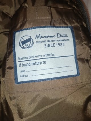 Colete acolchoado Massimo Dutti azul | 3-4 Anos