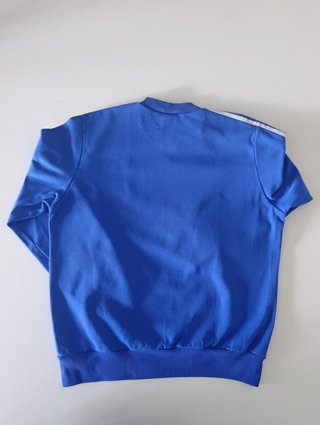 Adidas Sudadera L 40 años Made in Yugoslavia Azul
