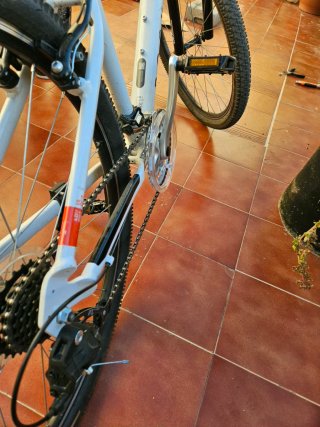 Bicicleta Rockrider MTB Blanca