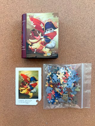 Puzzle 126 piezas Toi Cat in Art Napoleon