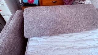 Sofá-cama 140cm con colchón de muelles