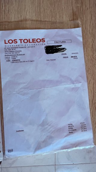 Sofá-cama 140cm con colchón de muelles