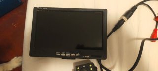 Monitor y Cámara Trasera Coche