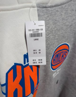 Sudadera New York Knicks Baloncesto L