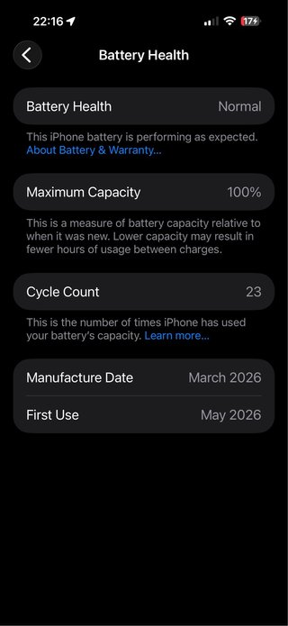 iPhone 17 Pro Max 512GB Azul