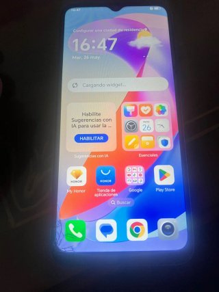 Teléfono móvil multicolor