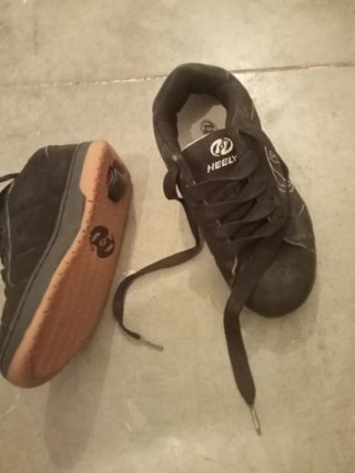 Zapatillas Heelys Negras con Ruedas