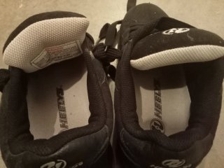Zapatillas Heelys Negras con Ruedas