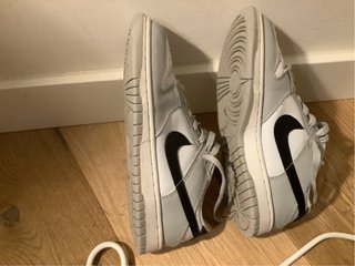 Zapatillas Nike Dunk Grises y Blancas