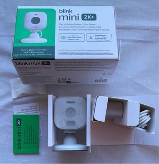 Cámara Blink Mini 2K+ Indoor/Outdoor
