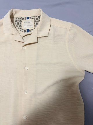 Camisa Denim & Flower Beige Talla M