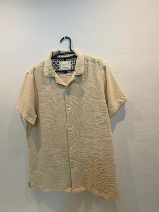 Camisa Denim & Flower Beige Talla M