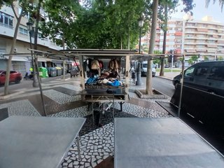 Remolque Tienda Hidráulico