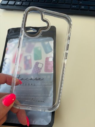 Capa transparente Instacase para iPhone