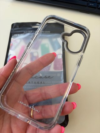 Capa transparente Instacase para iPhone