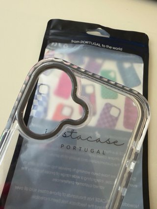 Capa transparente Instacase para iPhone