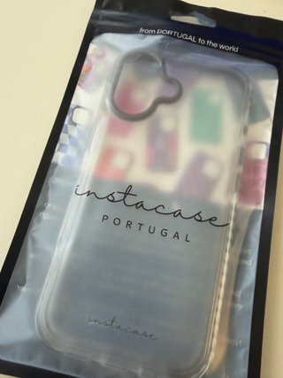 Capa transparente Instacase para iPhone