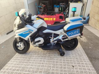 Moto Eléctrica BMW Policía Infantil