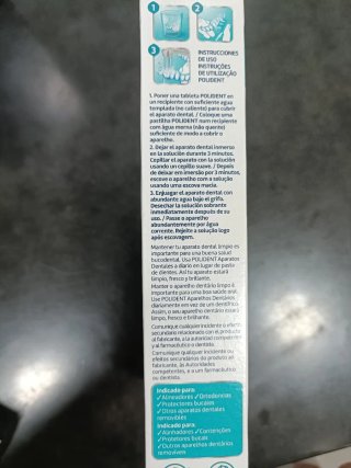 Polident: Pastillas y Crema para Prótesis Dentales