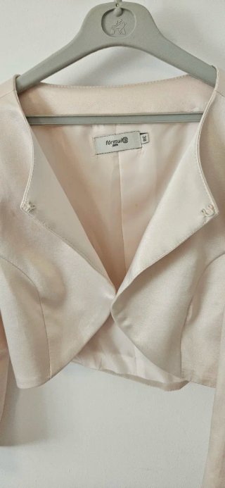 Chaqueta corta fiesta rosa