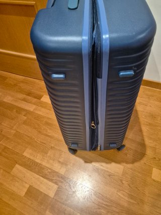 Maleta de viaje azul Roncato Modo