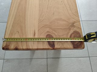 Bancos de madera maciza estilo rústico