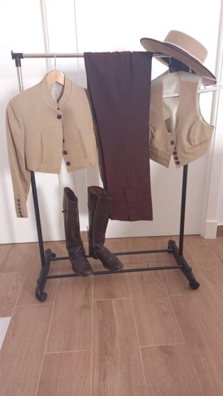 Traje de corto flamenco