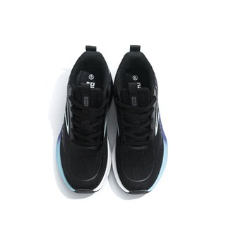 Zapatillas deportivas unisex negras y azules