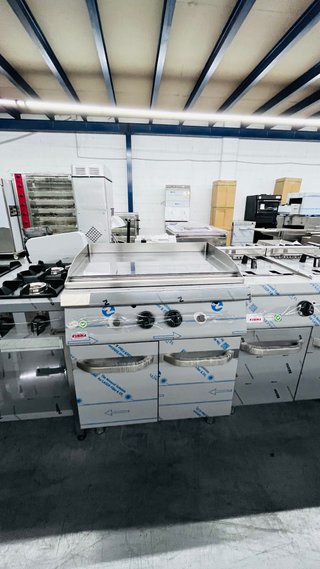 Plancha de gas profesional