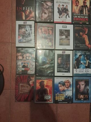 Lote 59 DVDs Películas Originales