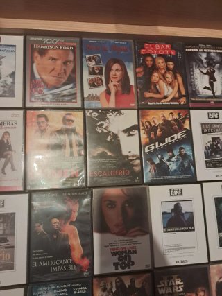 Lote 59 DVDs Películas Originales