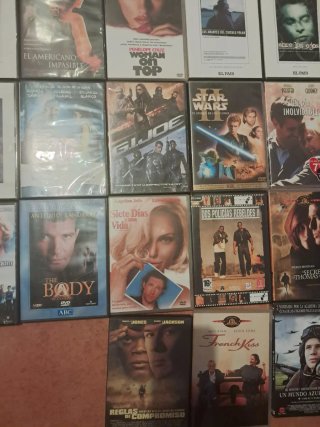 Lote 59 DVDs Películas Originales