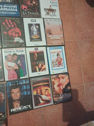 Lote 59 DVDs Películas Originales