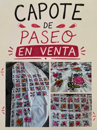 Capote de paseo torero bordado